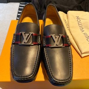 Louis Vuitton Montaigne loafers. LV Sz 8!